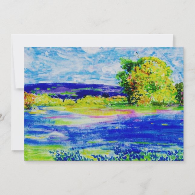 campos de red azul (Anverso)