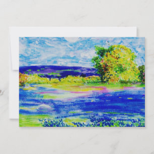 campos de red azul