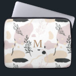 Campos de sueños | Funda monográfica para portátil<br><div class="desc">Nuestra colección Fields of Dreams cuenta con modernos ilustraciones y disposición de acuarela, junto con un guión personalizado escrito a mano y fuentes elegantes. Los ilustraciones florales en color crema, rubio y suculento verde son muy modernos y elegantes, al igual que los antecedentes en los mismos colores. Esta colección incluye...</div>