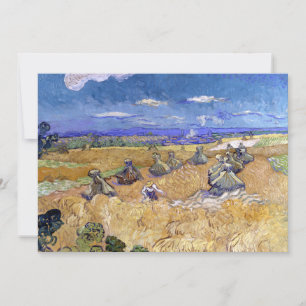 Campos de trigo con pañal   Vincent van Gogh