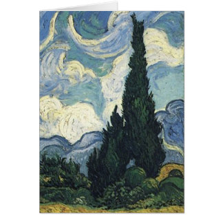 Campos de trigo de Vincent van Gogh con los