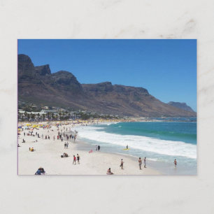 Camps Bay, Ciudad del Cabo, postal de Sudáfrica