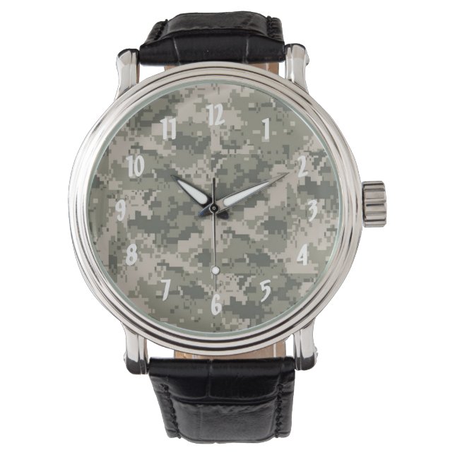 Camuflaje ACU Camuflaje Patrón digital reloj unifo (Anverso)