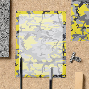 Camuflaje amarillo y geay, militar, membrete