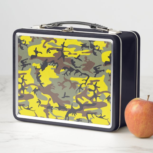Camuflaje Amarillo y Marrón, Militar, Ejército (In situ)