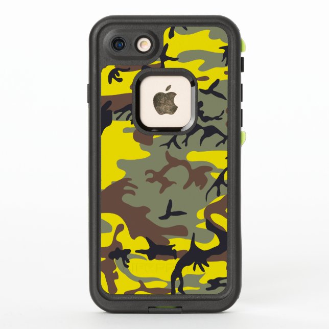 Camuflaje Amarillo y Marrón, Militar, Ejército (Reverso)