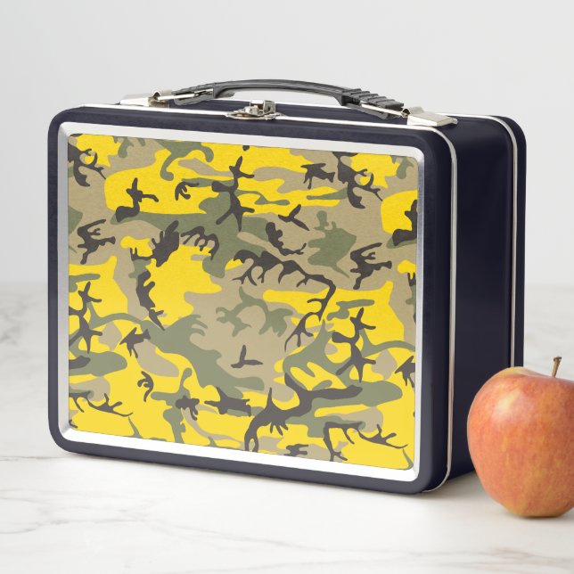 Camuflaje amarillo y verde, militar, ejército (In situ)