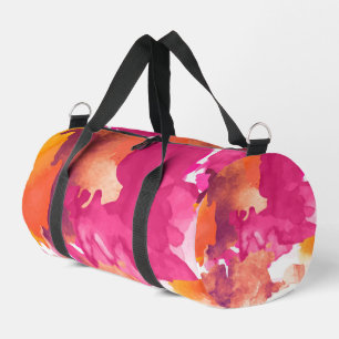 camuflaje Bolsa de Duffle Rosa