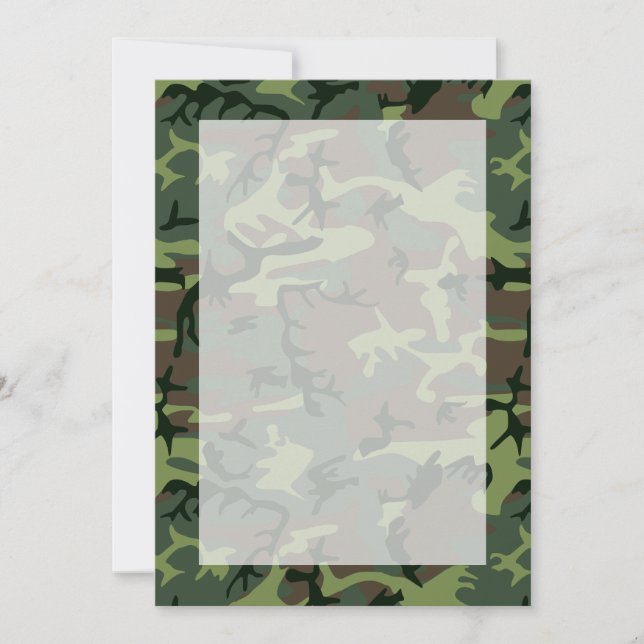 Camuflaje Camo Patrón Verde Marrón (Anverso)