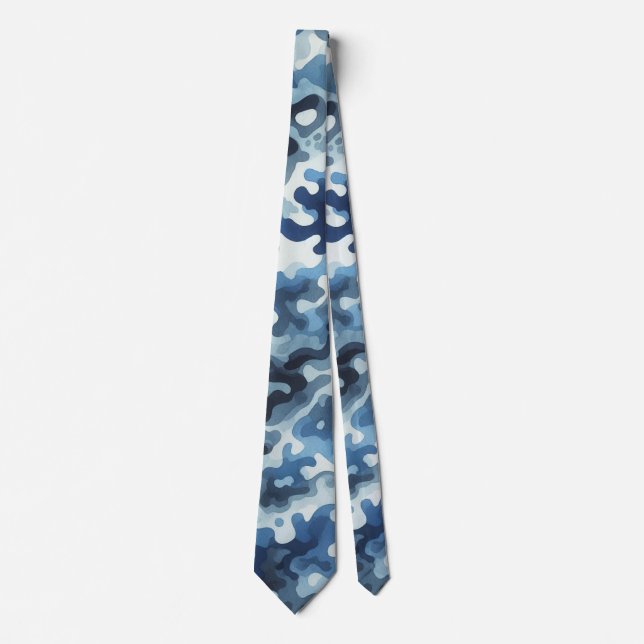 camuflaje Corbata de cuello azul (Anverso)