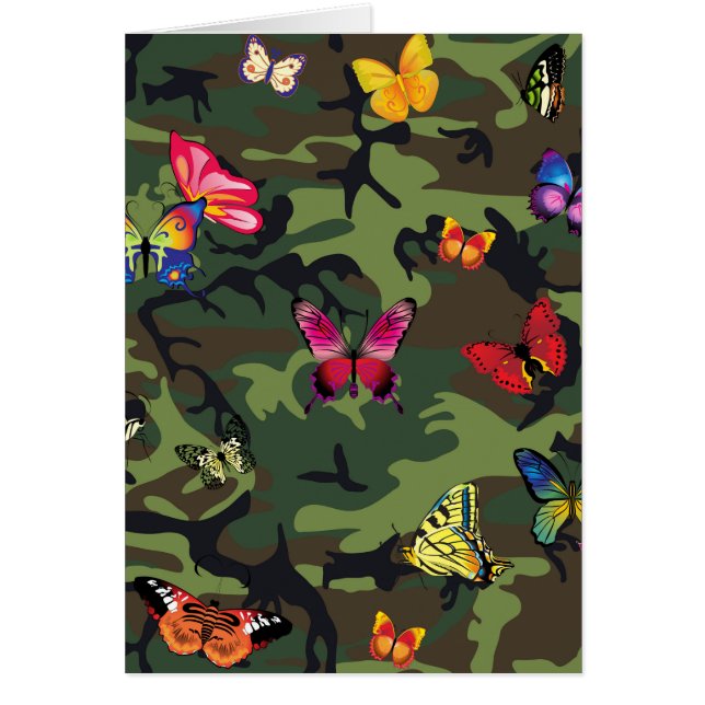 camuflaje de mariposa (Frente)