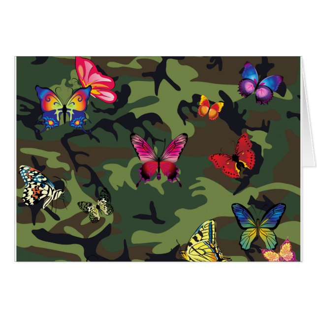 camuflaje de mariposa (Anverso (Horizontal))