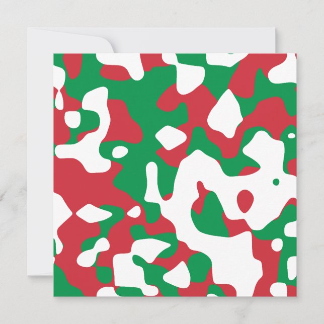 Camuflaje de Navidad (Anverso)