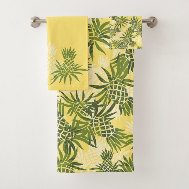 Camuflaje de piña hawaiano tropical coordinado-ama (In situ)