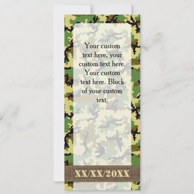 Camuflaje de Woodland (Anverso)