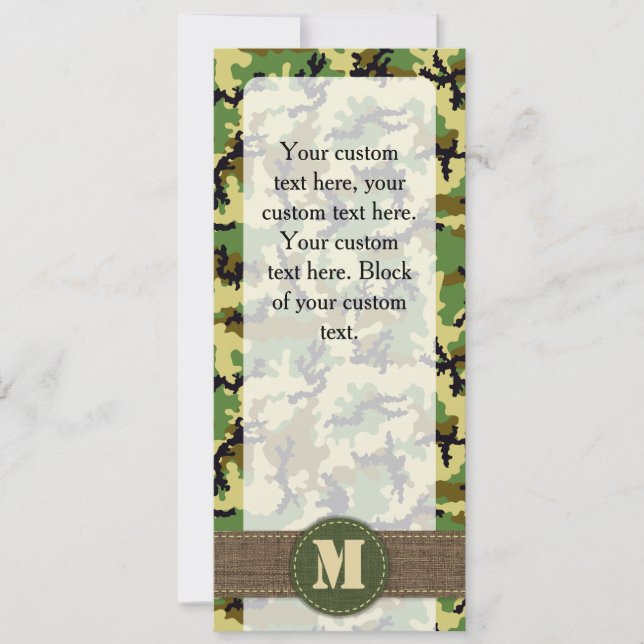 Camuflaje de Woodland (Anverso)