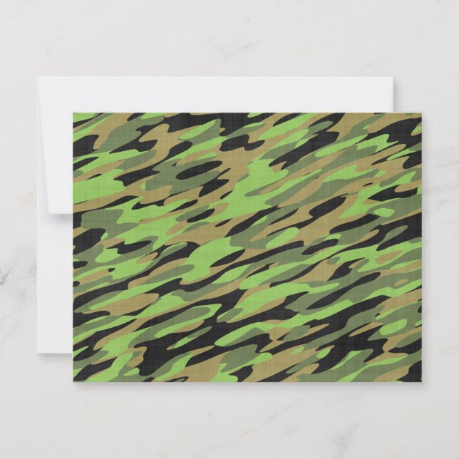 Camuflaje del Ejército Verde Texturado (Anverso)