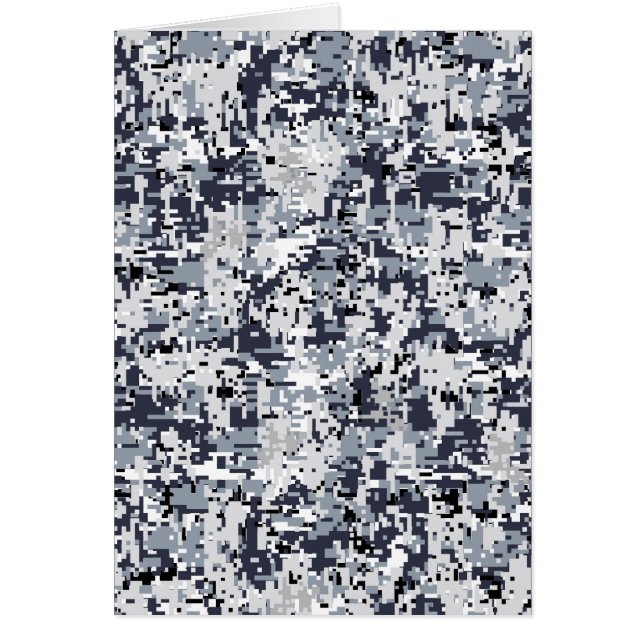 Camuflaje digital plateado estilo urbano (Frente)