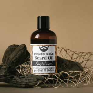 🧔 ‍ ♂️ Camuflaje Etiquetas De Aceite De Barba Con