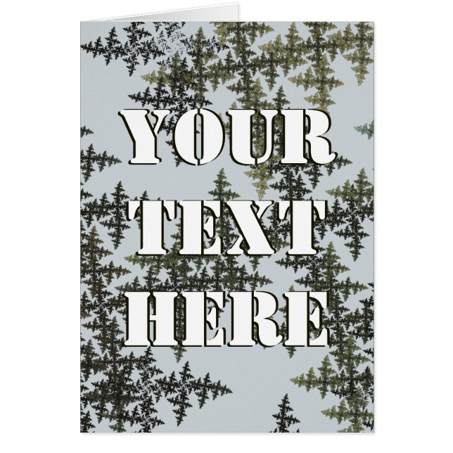 Camuflaje fractal - Invierno (Frente)