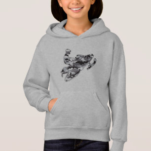 Camuflaje Gris Moto de Nieve