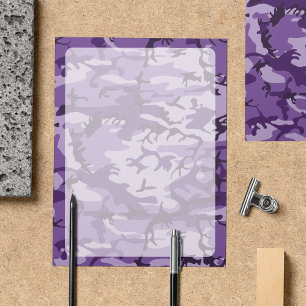 Camuflaje púrpura, militar, membrete del ejército