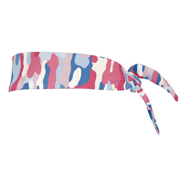 Camuflaje rojo blanco y azul (Girar 90)