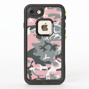 Camuflaje rosa y gris, militar, ejército