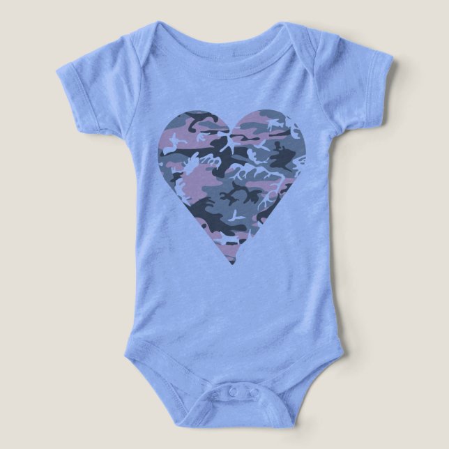 Camuflaje rosa y gris, militar, ejército (Diseño delantero )