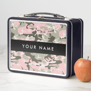 Camuflaje Rosa y Verde Personaliza tu nombre