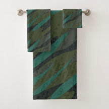 Camuflaje verde abstracto