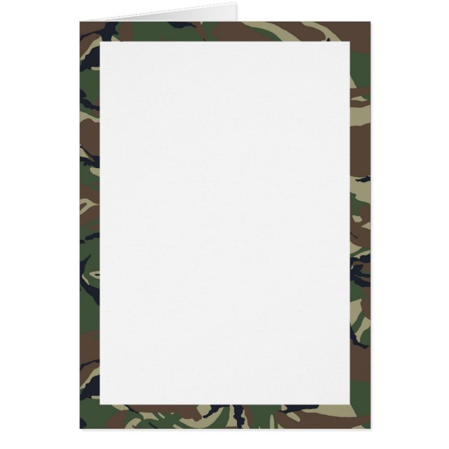 Camuflaje verde forestal británico 95 con blanco (Frente)