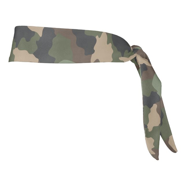 Camuflar Woodland Camo Ejército Khaki Tan Negro (Girar 90)