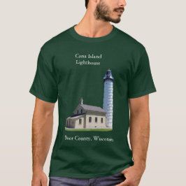 Cana Island Lighthouse camisa blanca