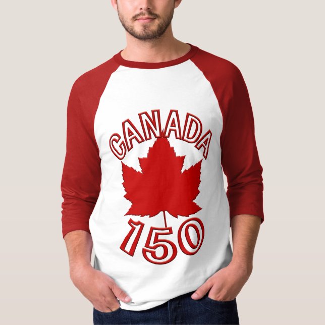 Canadá 150 Camisetas de béisbol Jersey Canada 150 (Anverso)