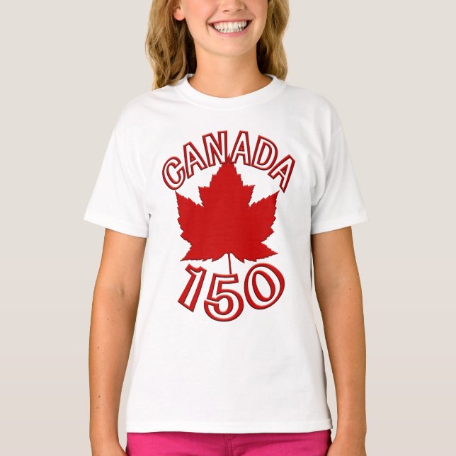 Canadá 150 Camisetas de Canadá 150 camisetas (Anverso)