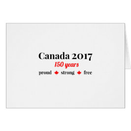 Canadá 150 en 2017 orgulloso y libre