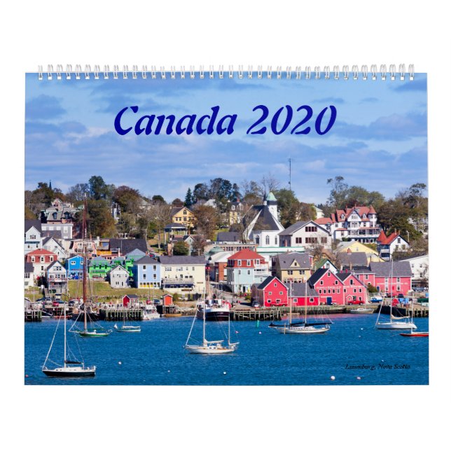 Canadá 2020 - Calendario grande (Tapa)