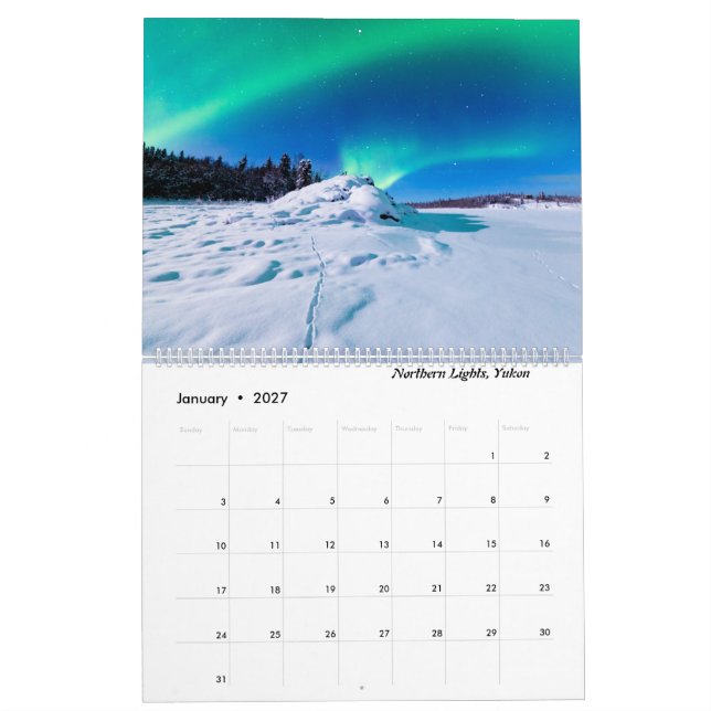 Canadá 2022 - Calendario grande (Jan 2027)