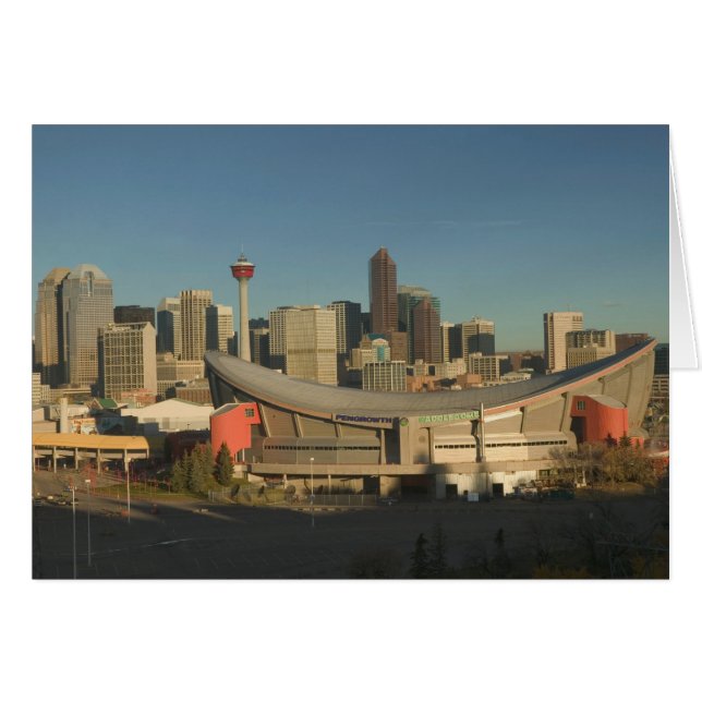 Canadá, Alberta, Calgary: horizonte de la ciudad d (Anverso (Horizontal))