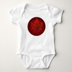 Canadá Baby Creeper Canada Camisetas de recuerdo p