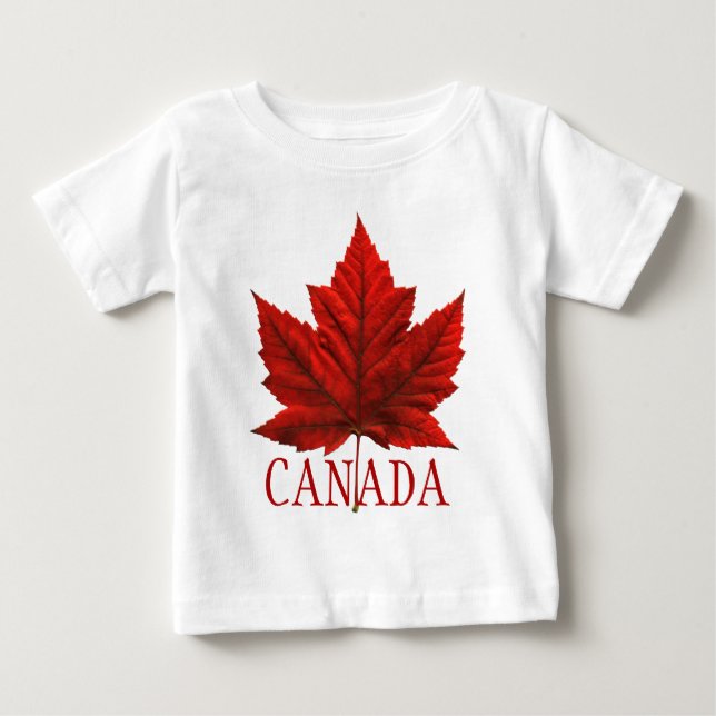 Canadá Beber Shirt Canada Baby Camisetas Personali (Anverso)