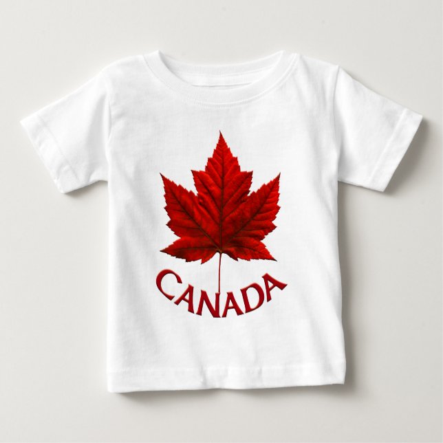 Canadá Beber Shirt Canada Baby Camisetas Personali (Anverso)
