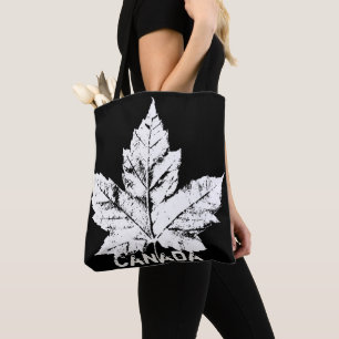 Canadá Bolsas de Tote Retro Canadá Bolsas de hojas