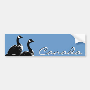 Canadá Bumper Sticker Pegatinas de Canadá