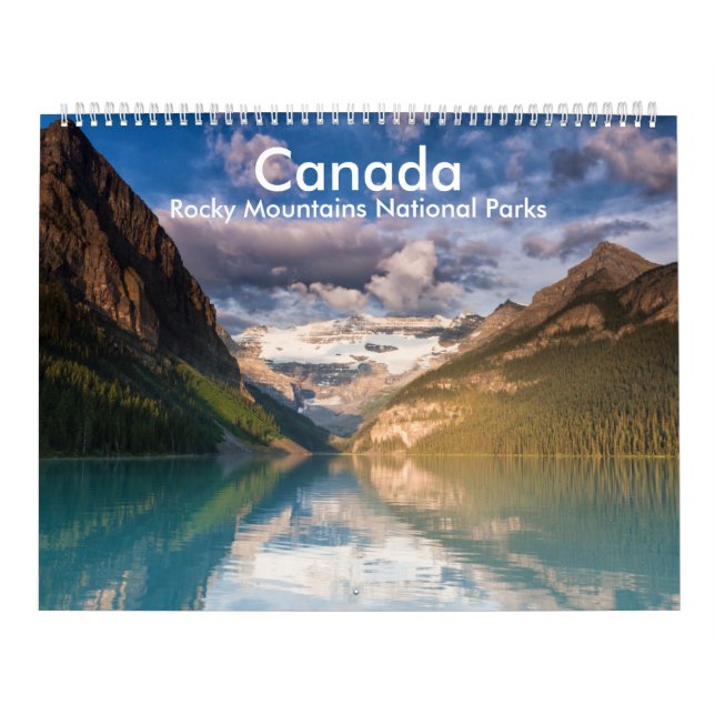 Canadá - calendario de los parques nacionales de (Tapa)