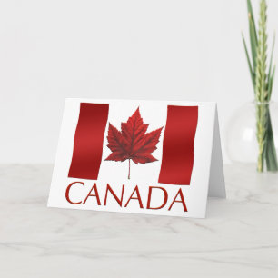 Canadá carda las tarjetas de felicitación de la