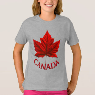 Canadá Chica camiseta Personalizado Canadá Shirt