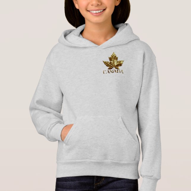 Canadá Chica de la Medalla de Oro Chaquetas encapu (Anverso)