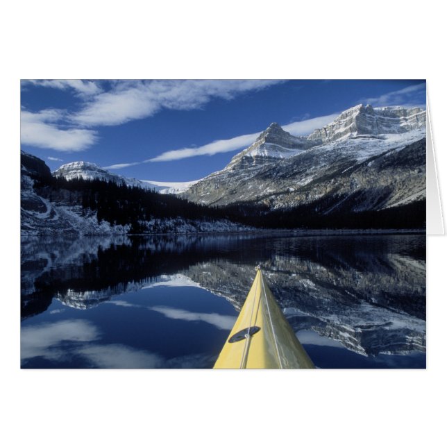 Canadá, Columbia Británica, Banff. Proa de kayak e (Anverso (Horizontal))